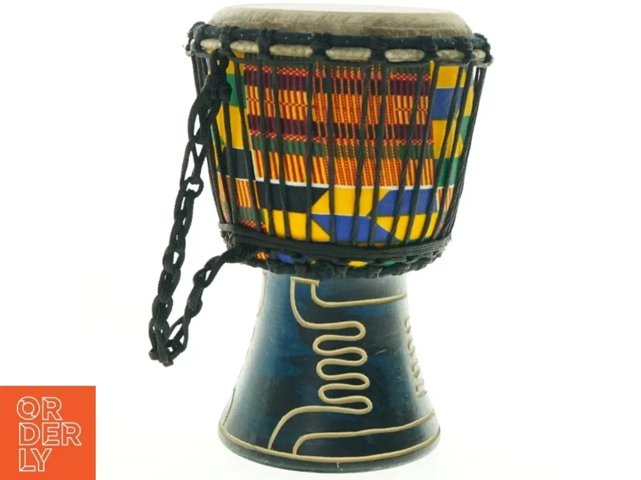 Billede 1 - Djembe Tromme fra Limo (str. 23 x 17 cm)