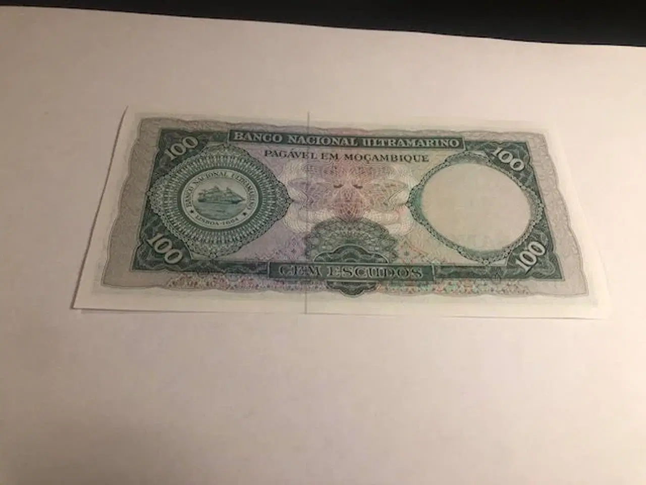 Billede 2 - 100 Escudos Mozambique 1961