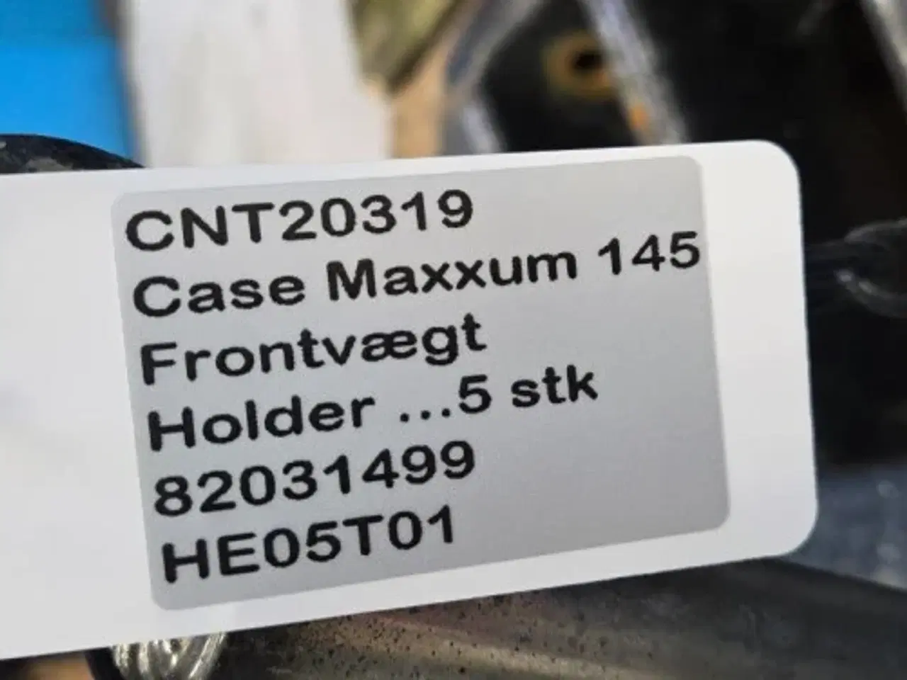 Billede 20 - Case Maxxum 145 Frontvægt Holder 82031499  (5 Stk)