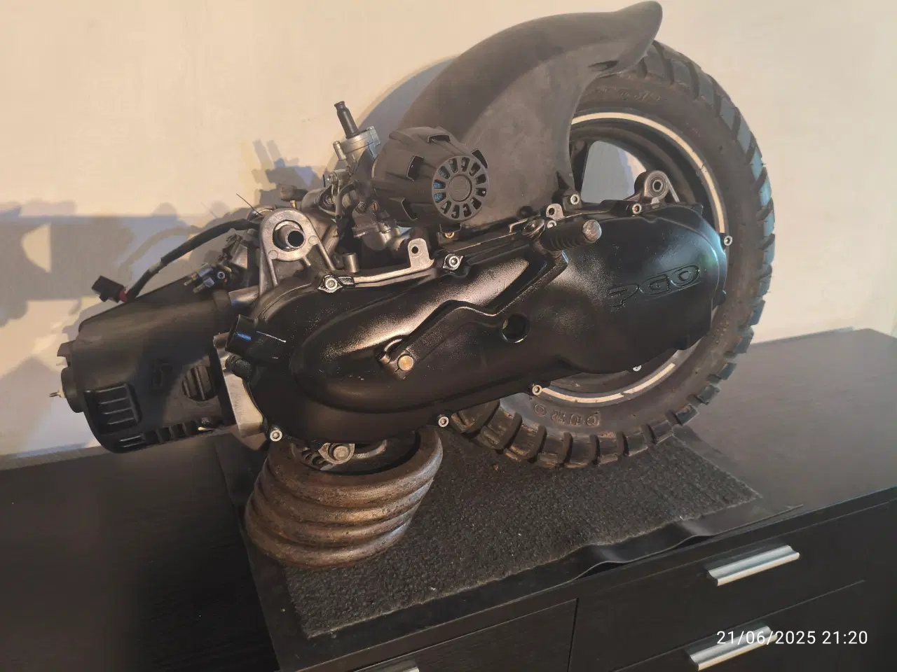 Billede 3 - 125cc Plug & Play 2takt PGO-motor alt følger med 