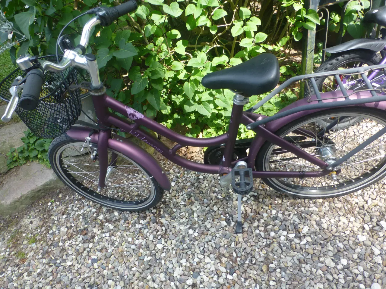 Billede 2 - Kildemoes 20" 3 Gear Pigecykel Lilla
