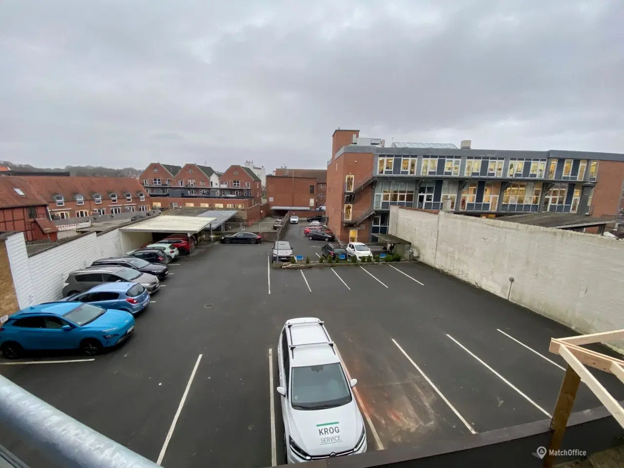 Billede 2 - Lej sikre og centrale parkeringspladser i Svendborg midtby – med adgang via Hulgade og mulig fremtidige ladestandere til elbiler!