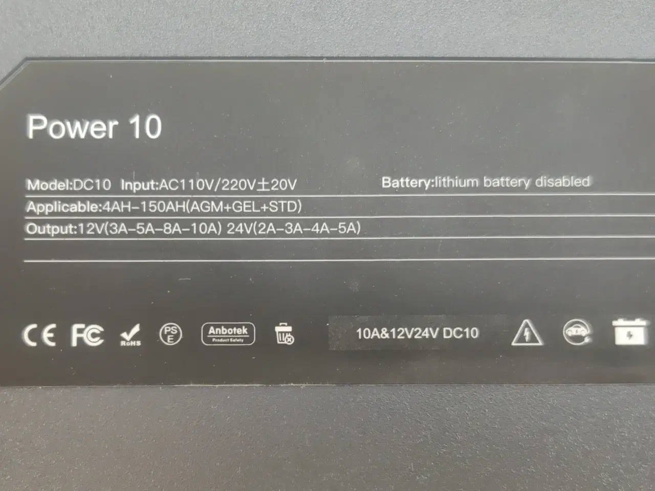 Billede 4 - Batterioplader til Bil, MC, knallert og scooter 12V & 24V op til 10Ampere