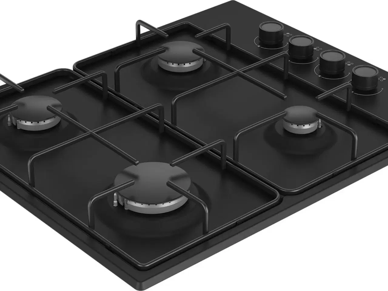 Billede 5 - Gas kogeplade Beko HIBG64120SB, 60 cm, sort, 4 zoner