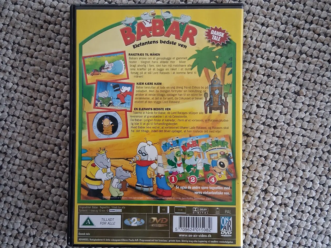 Billede 2 - Babar Elefantens bedste ven