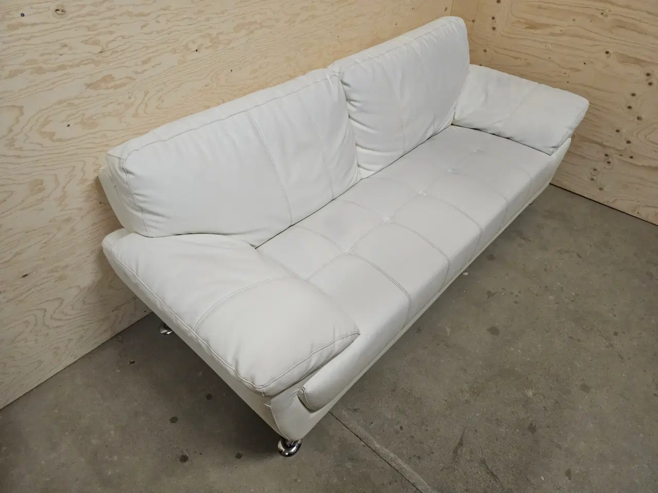 Billede 3 - 3 Pers. Kunstlæder Sofa