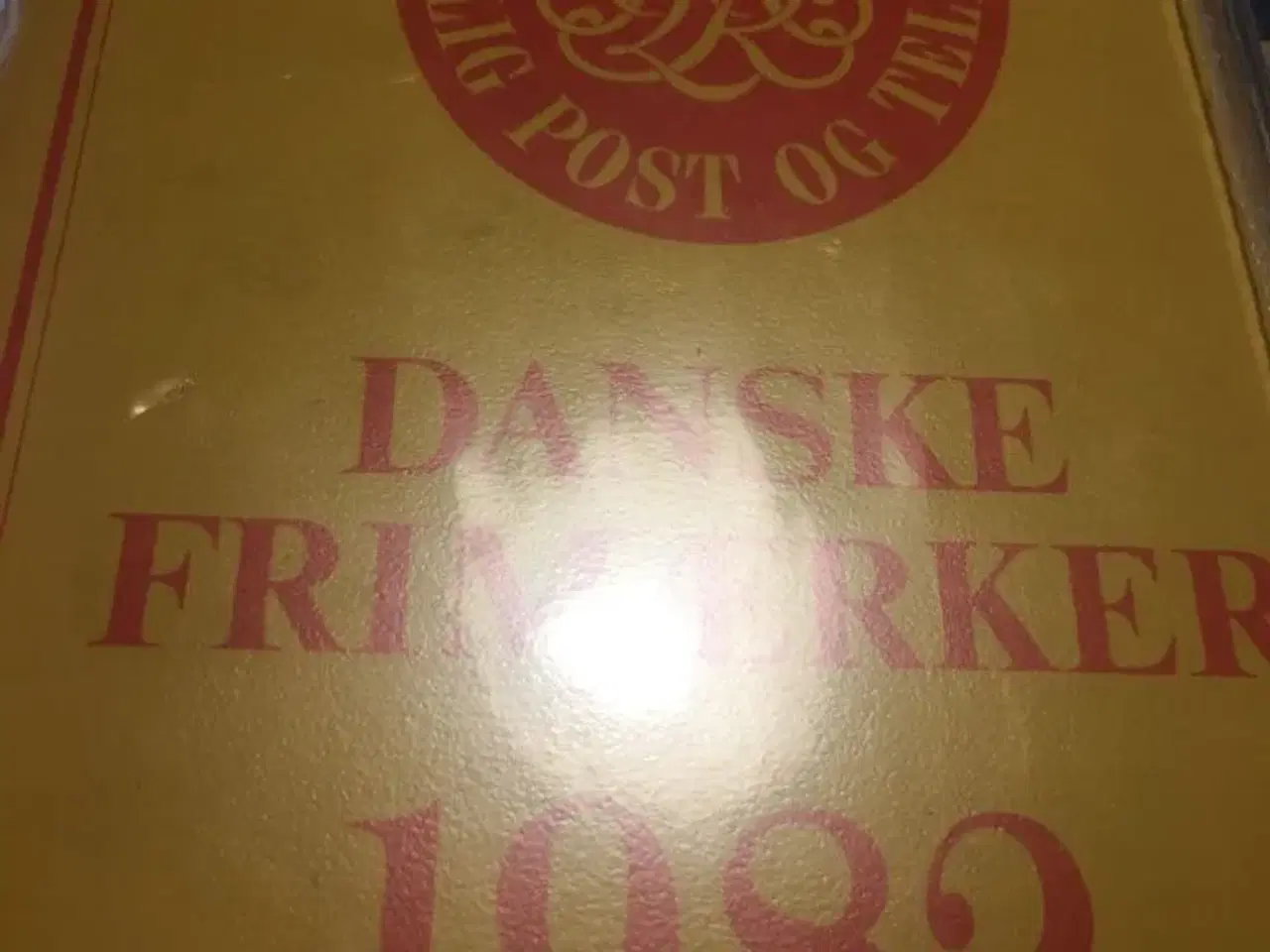 Billede 3 - Årsmapper. Danske frimærker.