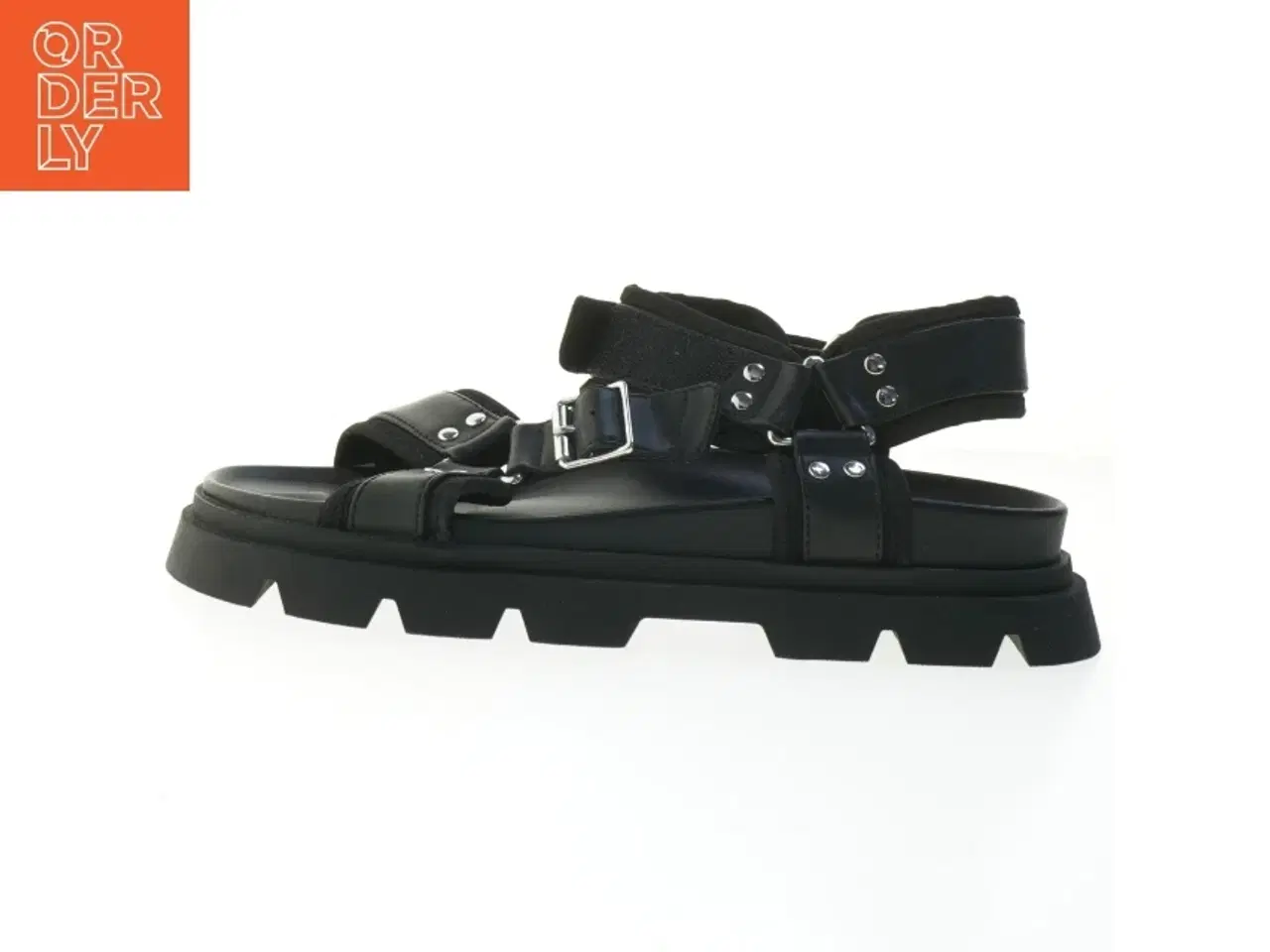 Billede 1 - Sorte sandaler med fra Zara Man (str. 43 )