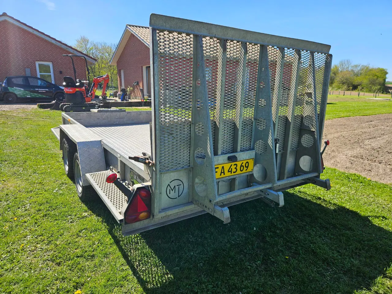 Billede 3 - Variant 3518 M4 maskin trailer.
