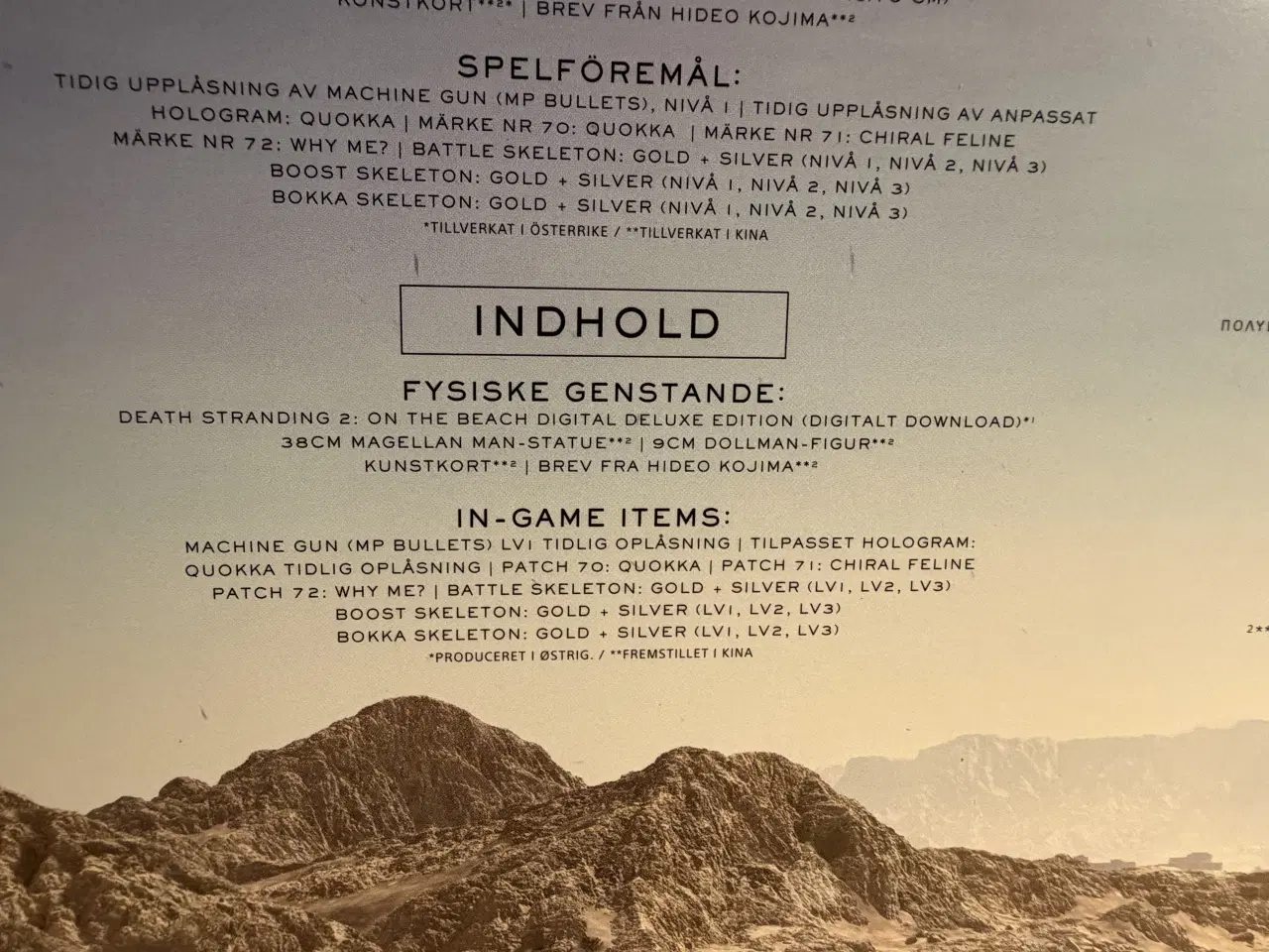 Billede 4 - Death Stranding 2 On the Beach – Collector’s Editi