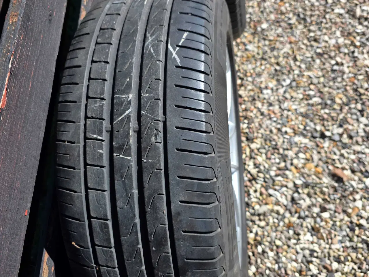 Billede 2 - Bmw fælge med sommer dæk 5×112