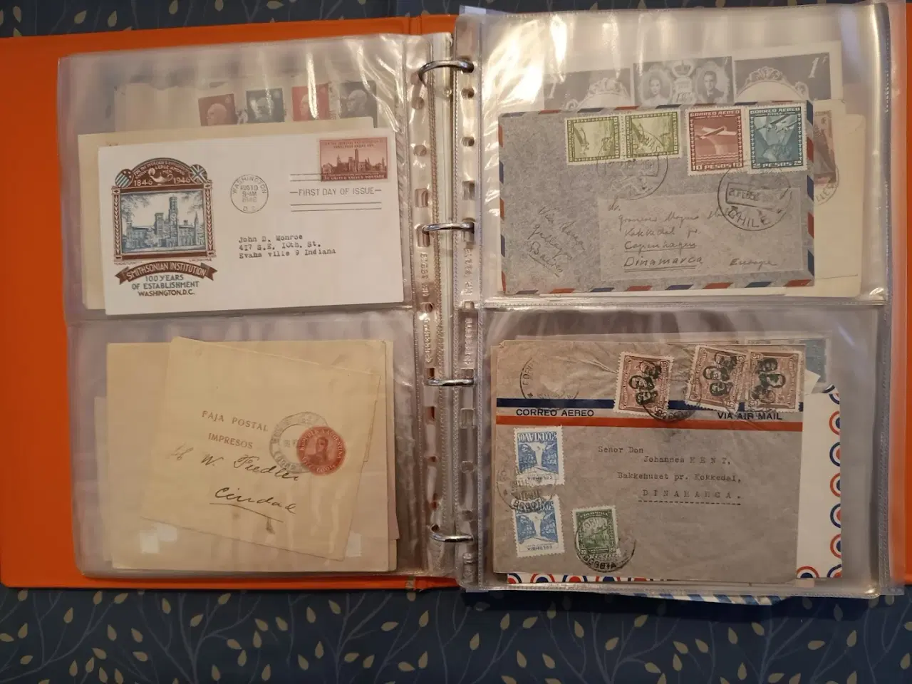 Billede 8 - Mappe med gamle breve