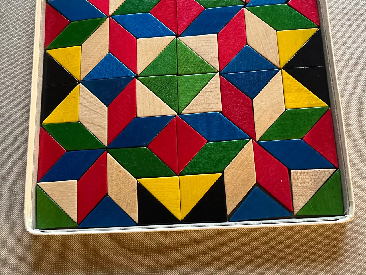 Billede 1 - Retro spil med træbrikker