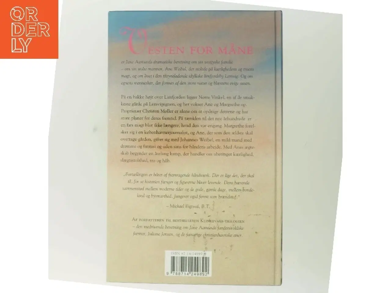 Billede 3 - Vesten for Måne af Jane Aamund (Bog) fra Jane Aamund