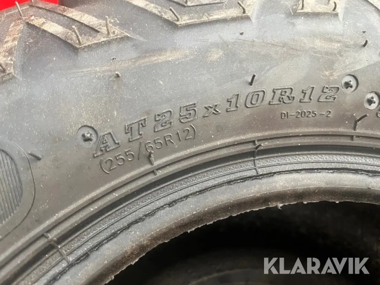 Billede 3 - ATV dæk Kenda/Duro Bear Claw/power Grip AT25x10-12   6 styk