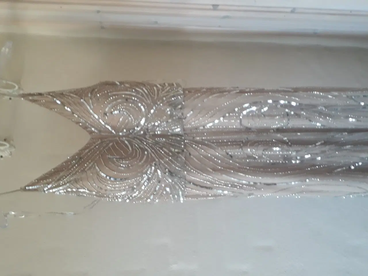 Billede 1 - Brudepige kjole (lang festkjole)
