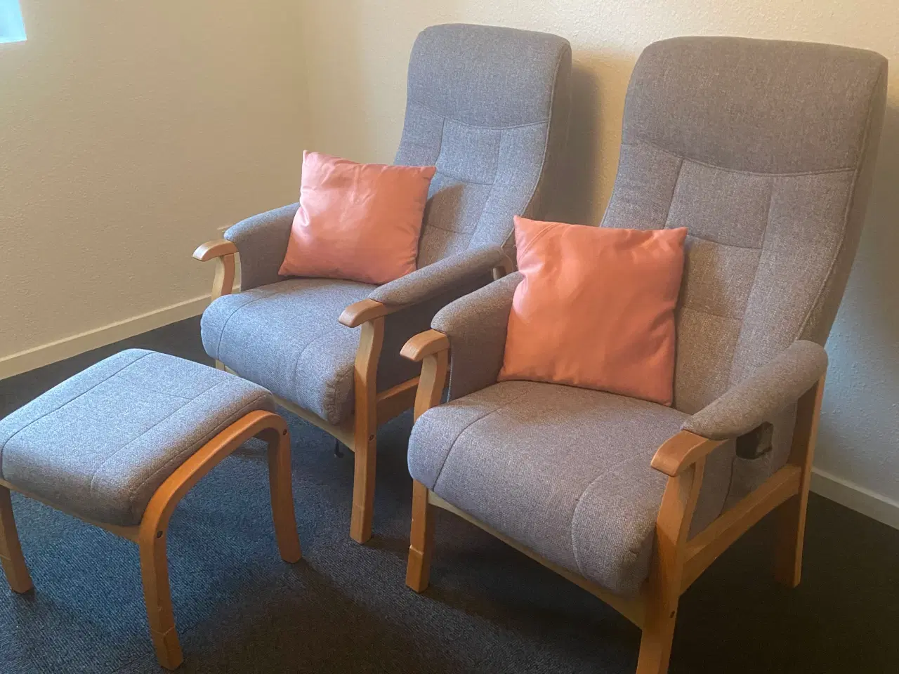 Billede 2 - 2 stk lænestole med el hejs