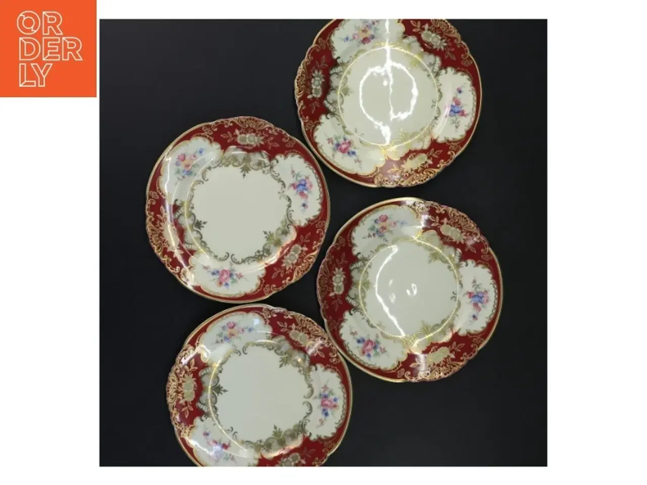 Billede 5 - Sæt af Dekorative Tallerkener (str. Ø 17 cm)