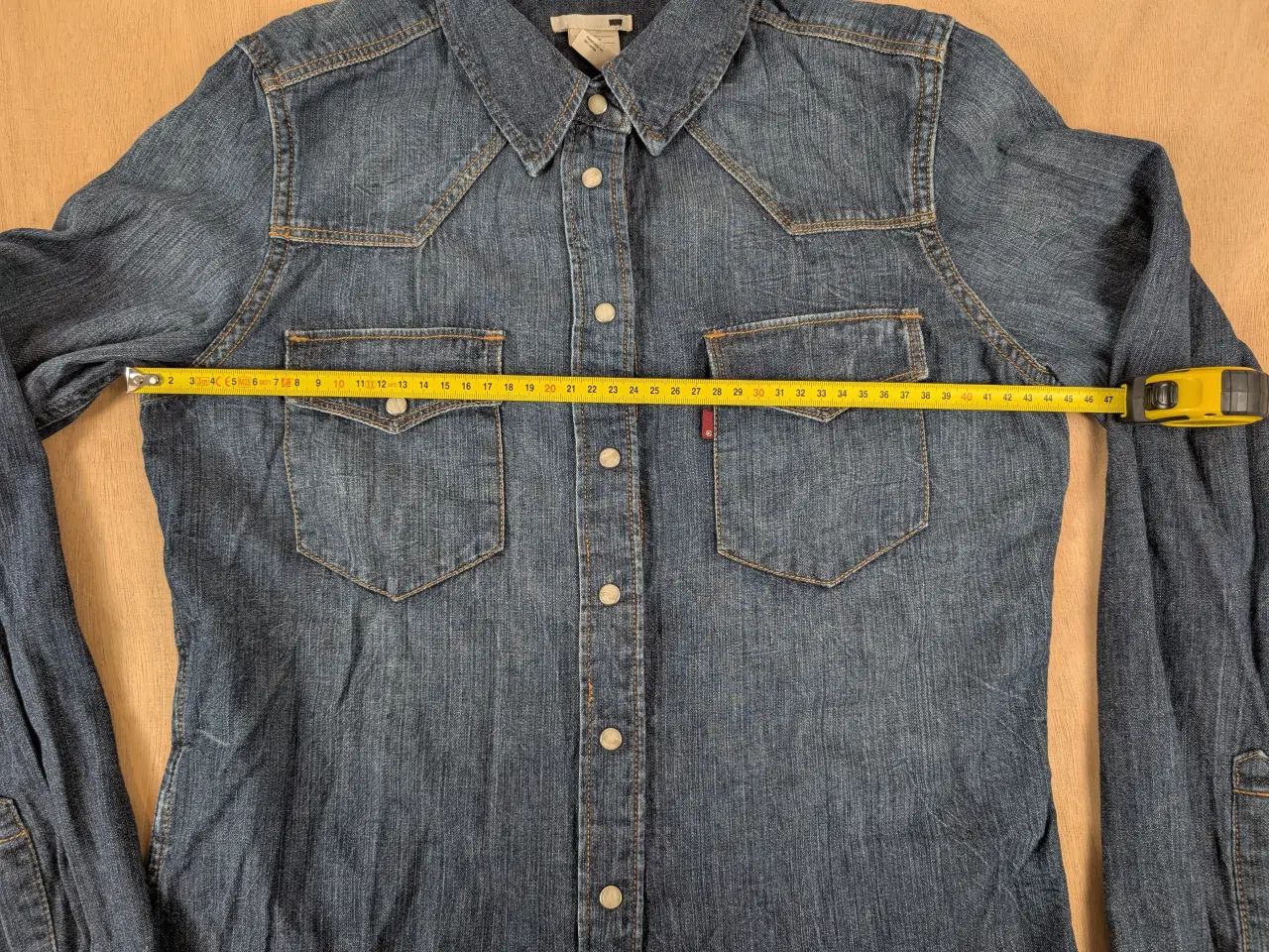 Billede 9 - Levi's blå skjorte, størrelse S