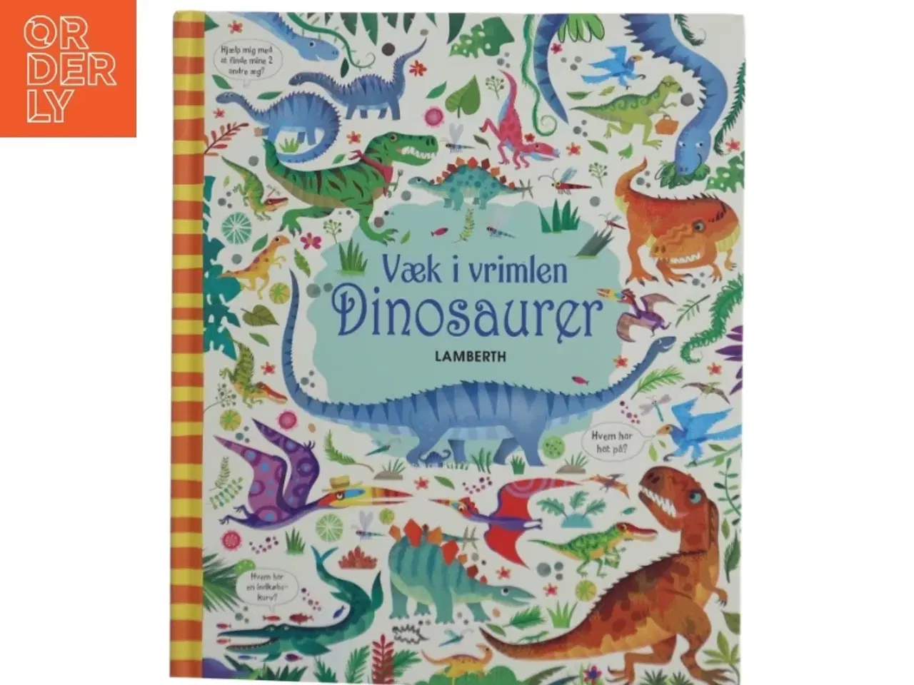 Billede 1 - Væk i vrimlen af dinosaurer (Bog) fra Lamberth