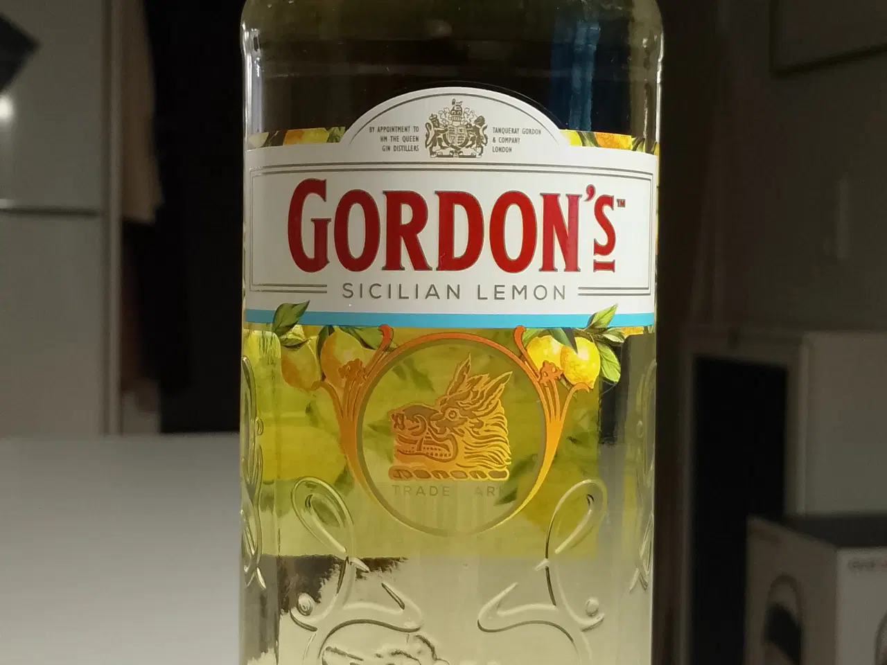 Billede 1 - Gordons Sicilian Lemon  gin.