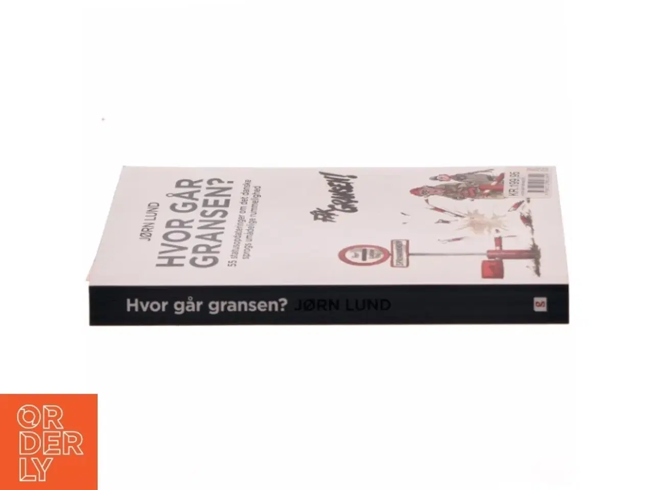Billede 2 - 'Hvor går gransen?' af Jørn Lund (f. 1946) (bog)