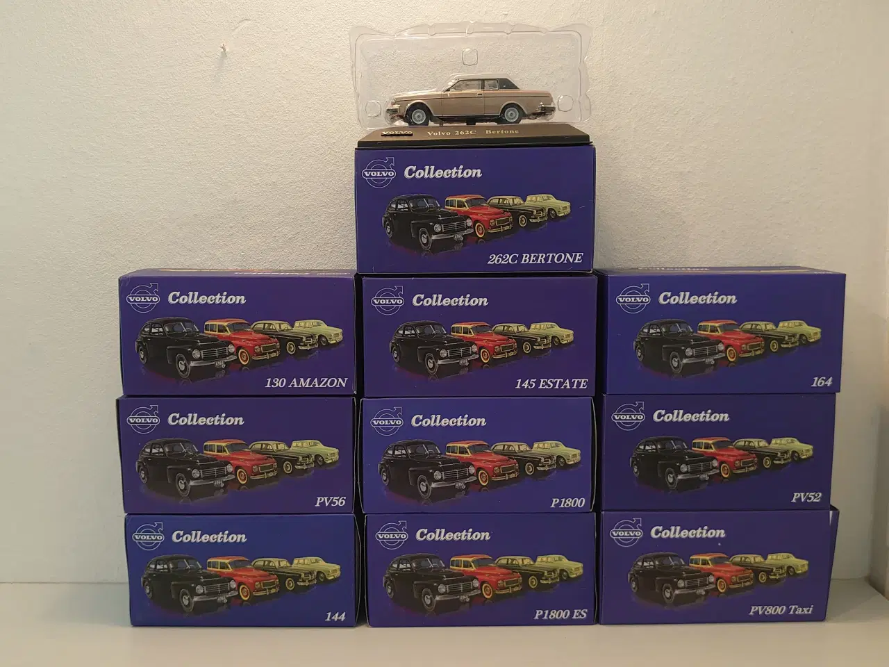 Billede 1 - 10stk Atlas Volvo modelbiler ubrugte. Fra 2011.