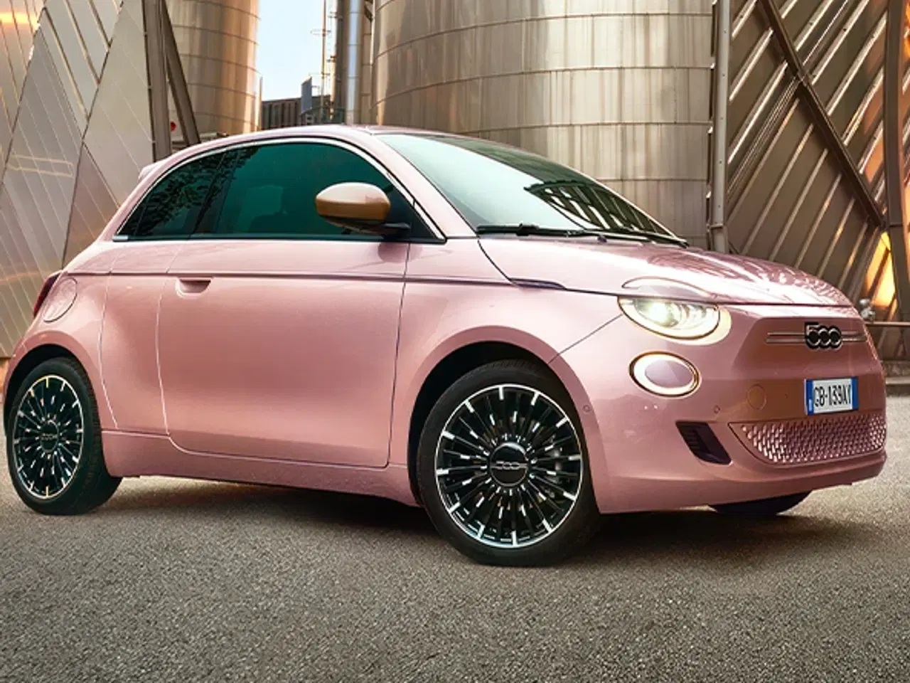 Billede 1 - Fiat 500 La Prima fælge & Goodyear dæk