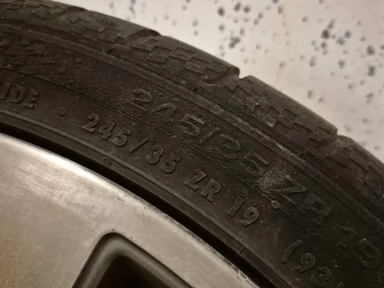 Billede 4 - AUDI fælge 5x112 R19 ET42 god dæk til to sæsoner