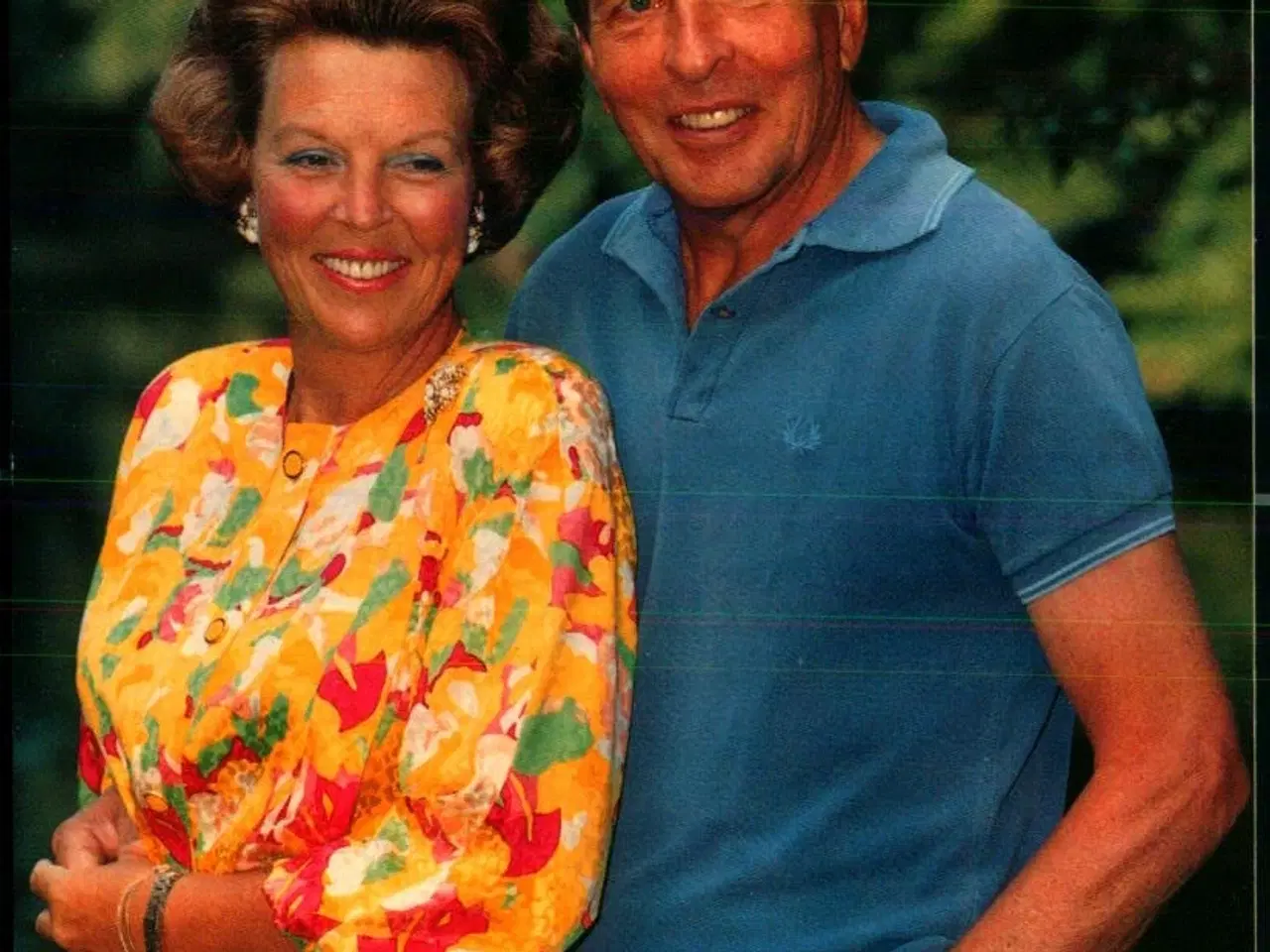 Billede 1 - Dronning Beatrix - Prins Claus - Holland -  spanjersberg 125 - Ubrugt