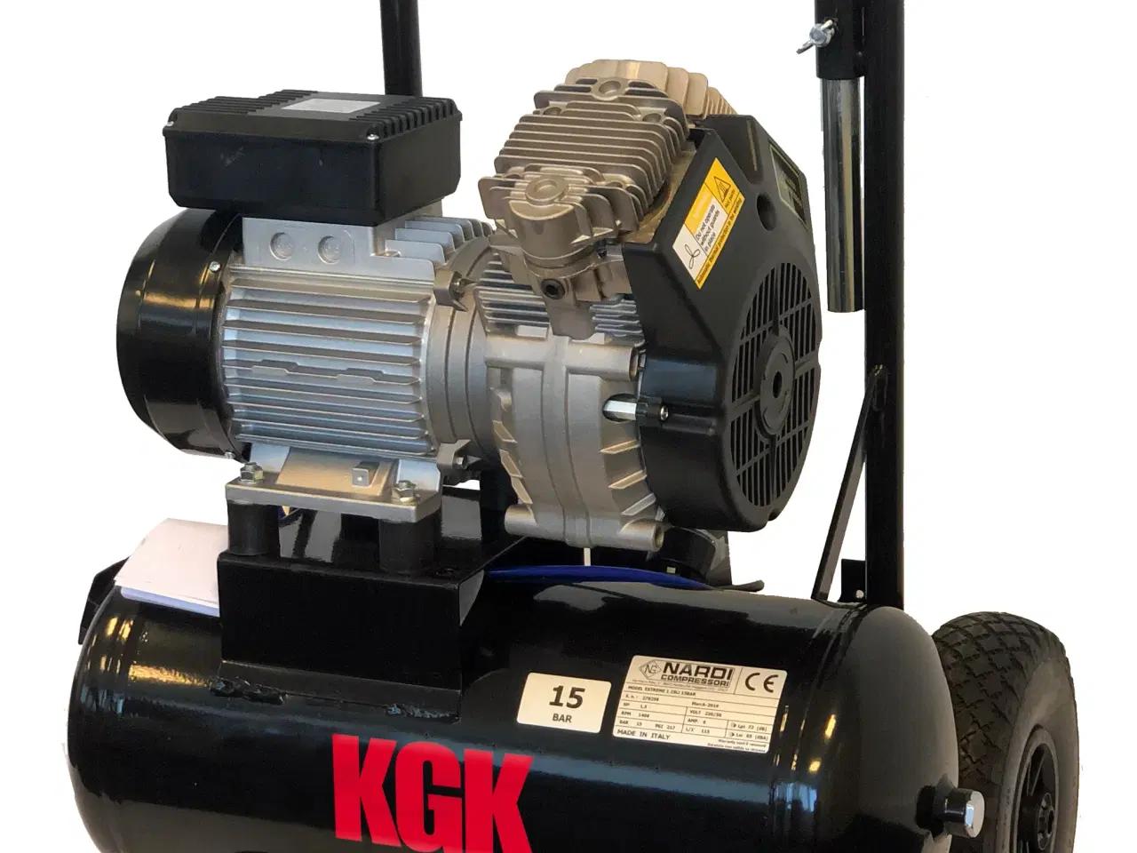 Billede 1 - Kompressor 25/15S 15 bar. 1,5 Hk 230V