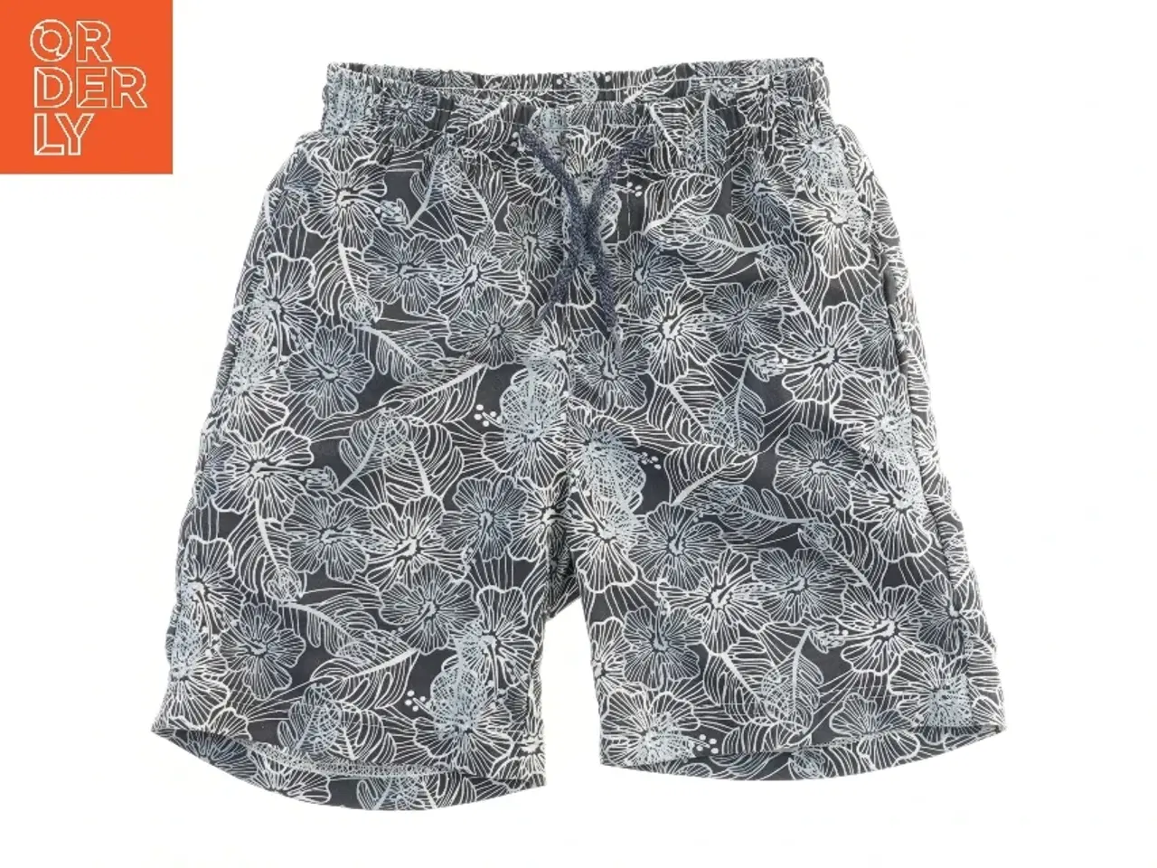 Billede 1 - Blomstrede badebukser / badeshorts fra Mads & Mette (str. 122)