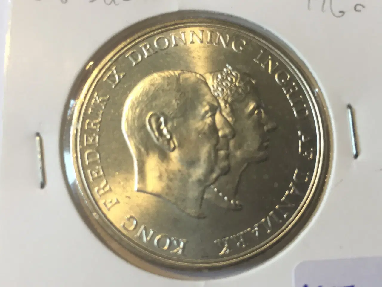 Billede 1 - 5 kr. 1960 Fr. IX og Dronning Ingrids sølvbrullup