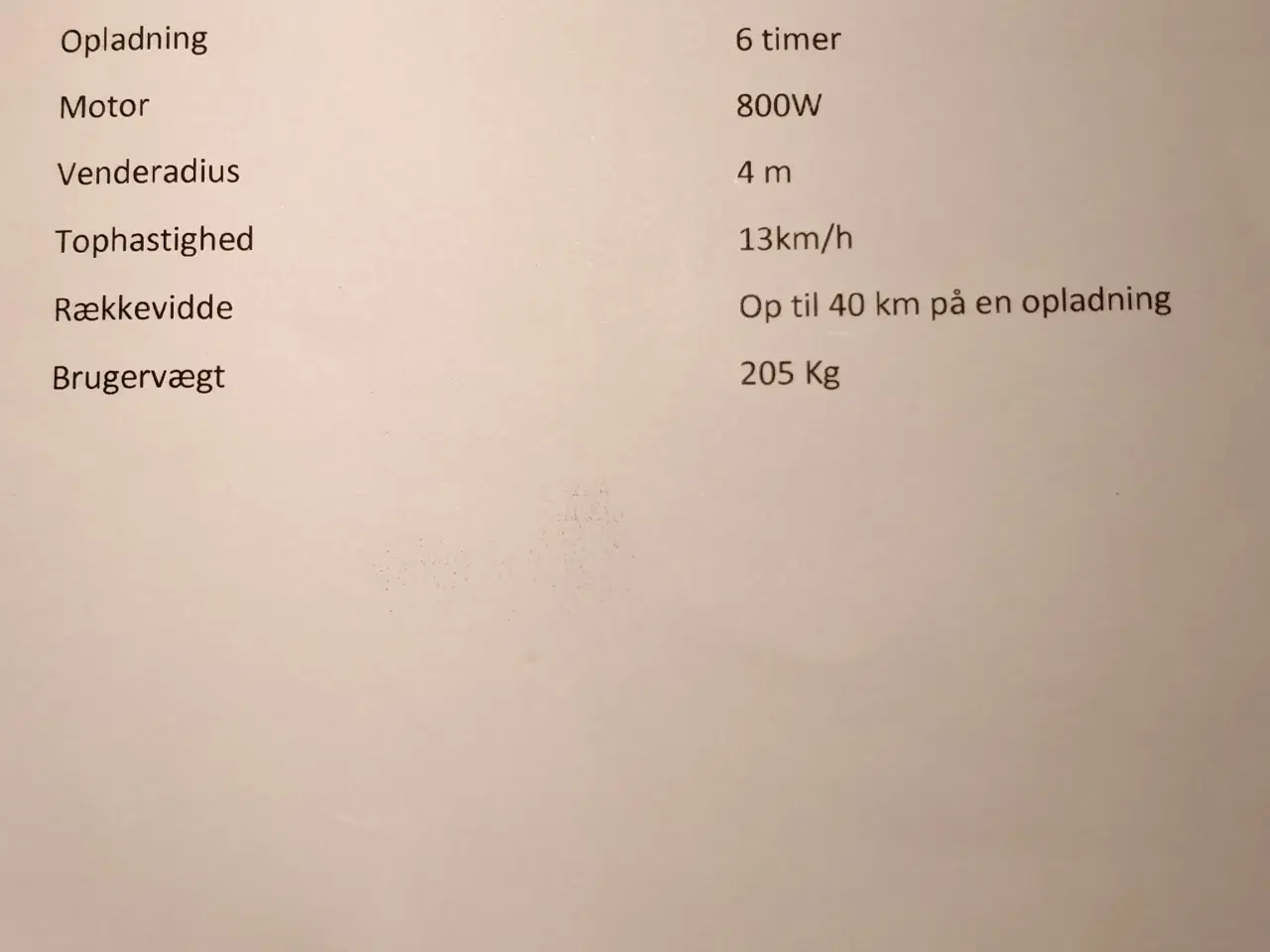 Billede 4 - elscooter damos ny og ubrugt