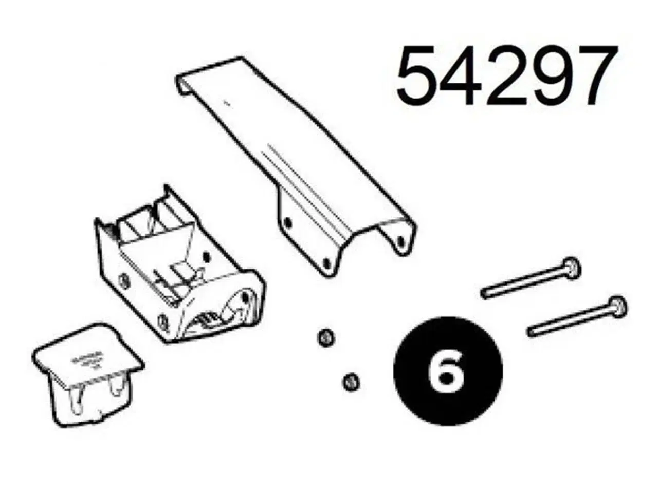 Billede 1 - Thule reservedel 54297