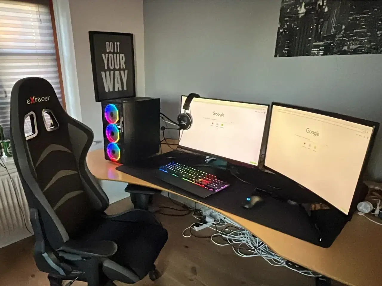 Billede 4 - Gamer PC fra Shark Gaming + Setup
