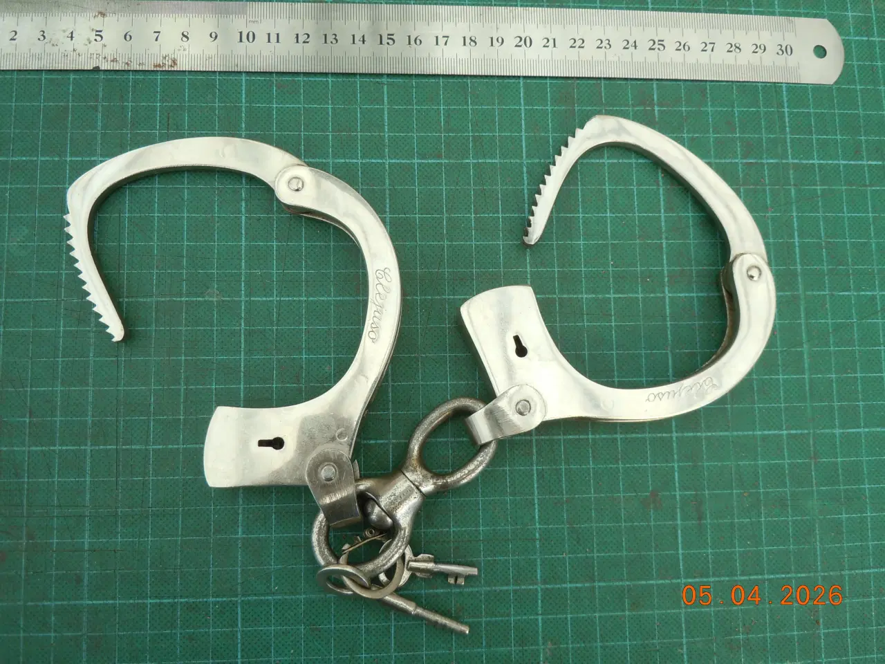 Billede 4 - Tyske håndjern 1940erne. Clejuso.