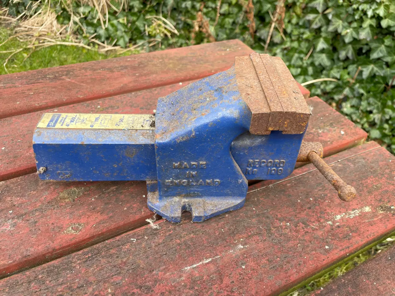 Billede 8 - 5 stk. Record og Matador stål skruestik 