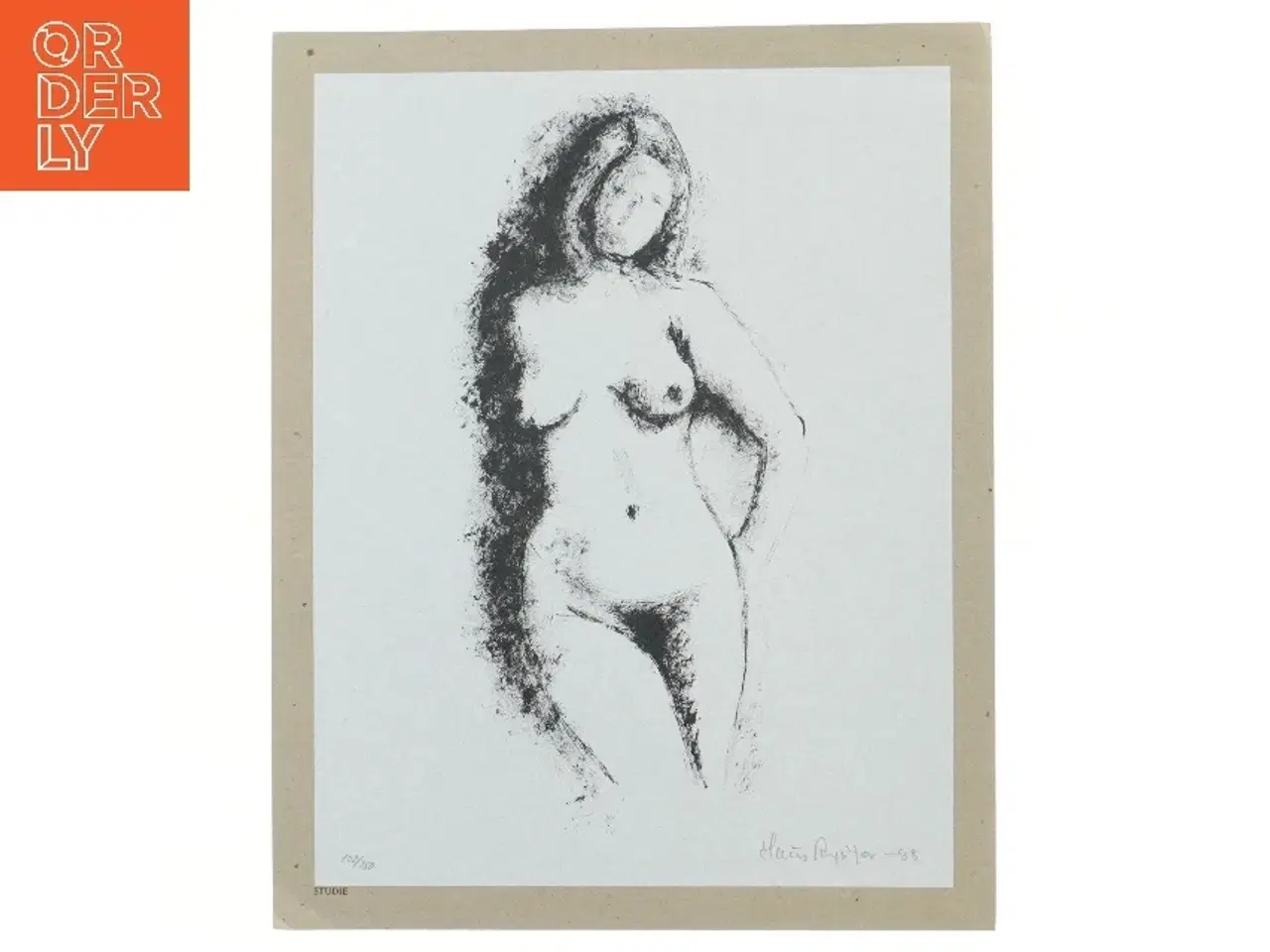 Billede 1 - Studie billede signeret af Claus Ryskjær (str. 34x42 cm)