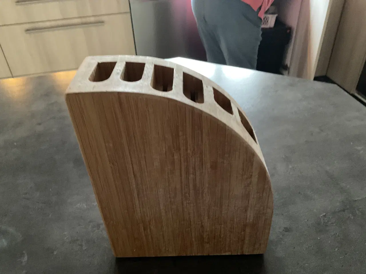 Billede 2 - Træ knivblok