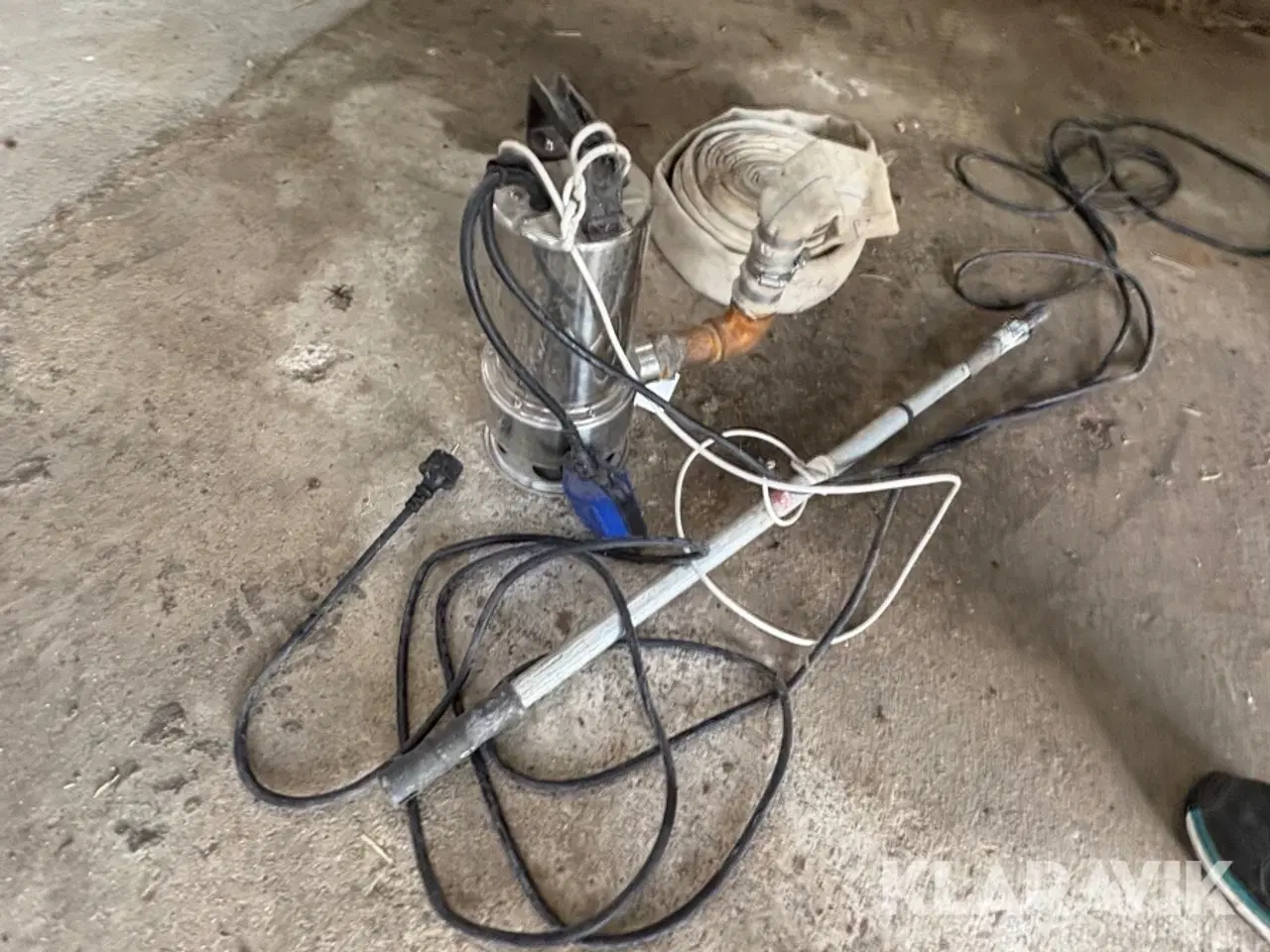 Billede 5 - Dykpumpe P.Lindberg med transportslanger