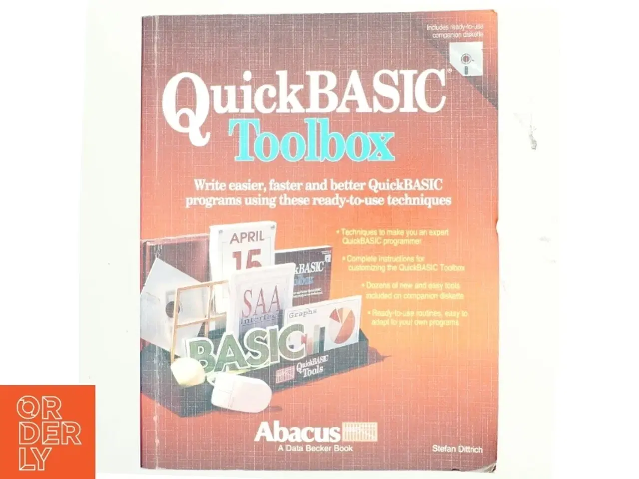 Billede 1 - QuickBASIC Toolbox af Stefan Dittrich (Bog)