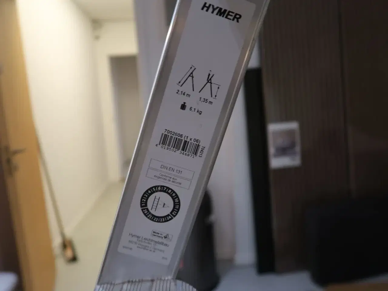 Billede 3 - Alu trappestige + vaterpas