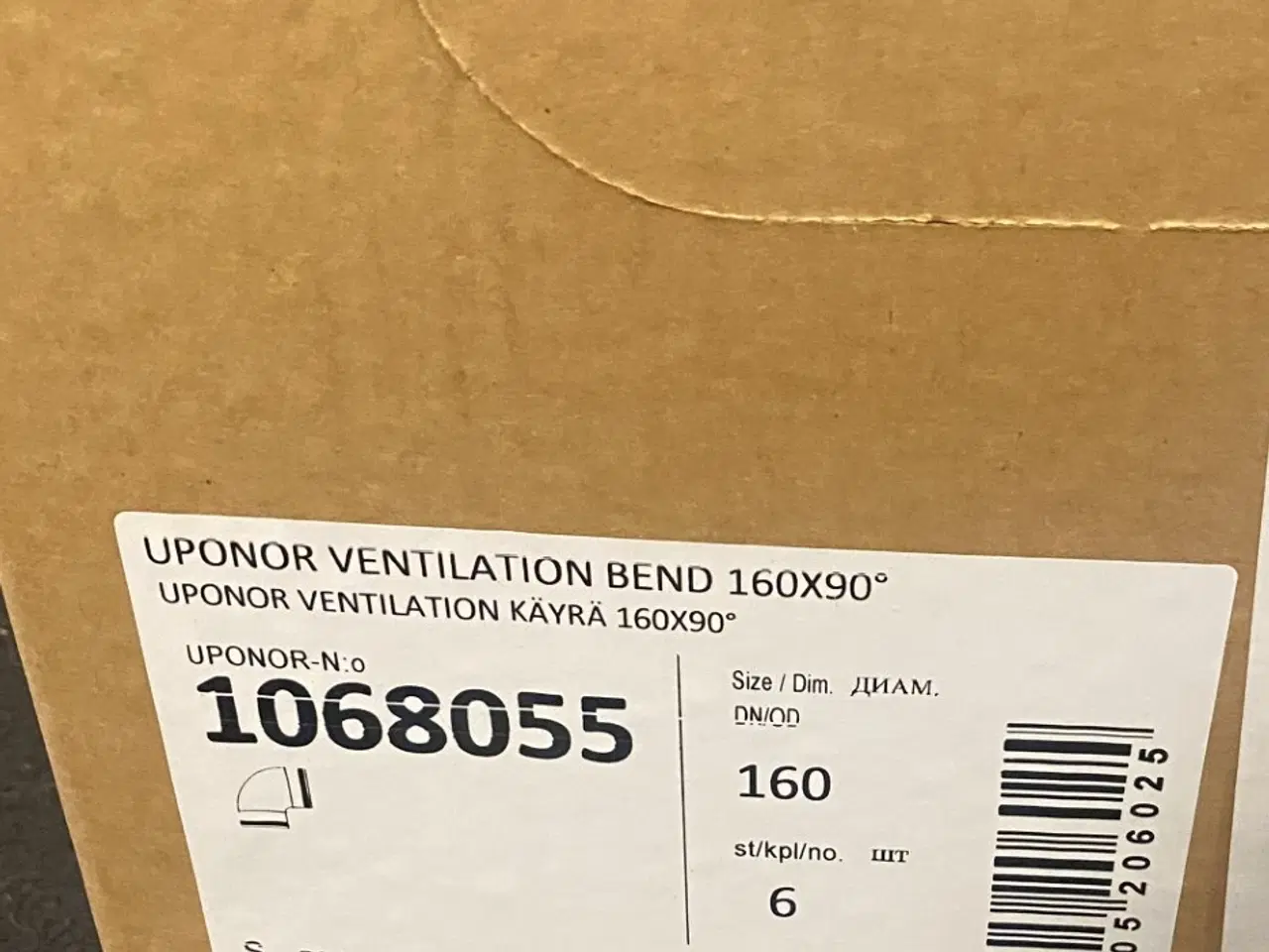 Billede 12 - Ventilations plastbøjning Uponor
