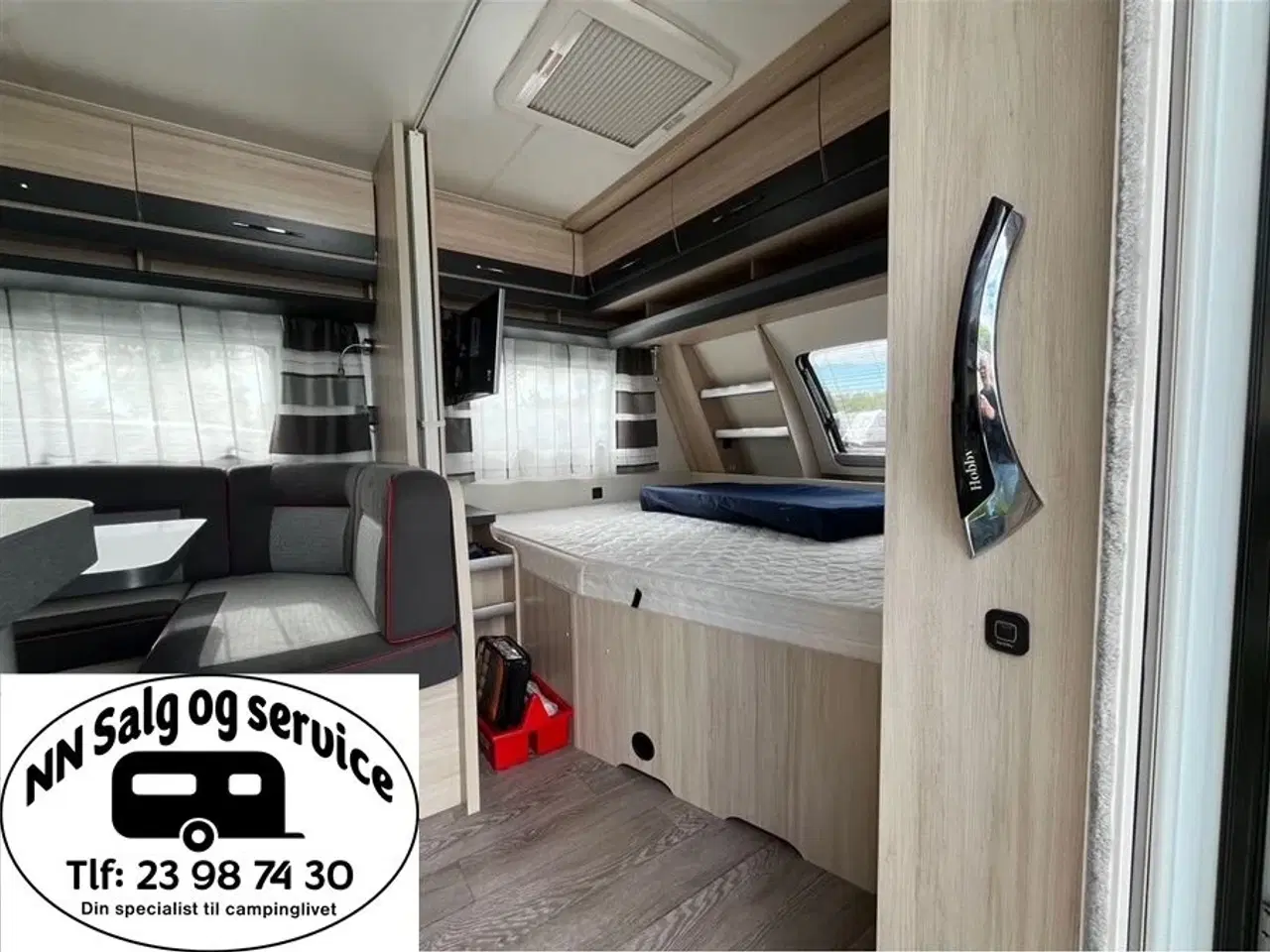 Billede 3 - 2018 - Hobby De Luxe Edition 545 KMF   FANTASTISK flot og velholdt campingvogn