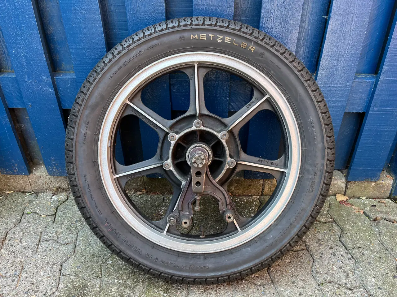 Billede 6 - Kawasaki Z 750 L fælge m/aksler m.m.
