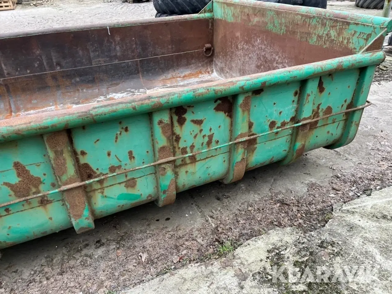 Billede 9 - Container til wirehejs Miljø-Art med hydraulisk bagsmæk