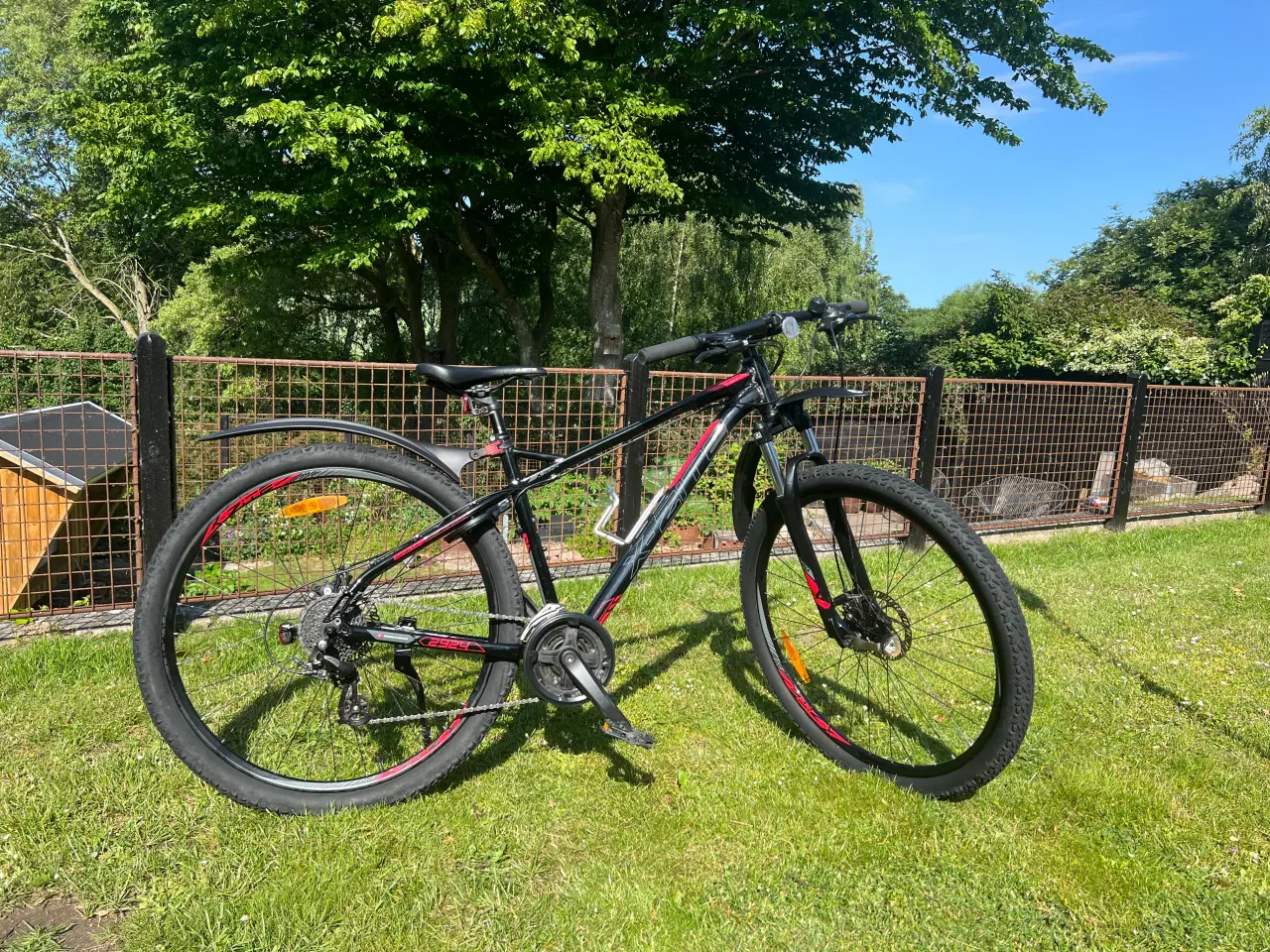 Billede 1 - Super fin mountenbike 24 gear Lygter Lås stytteben
