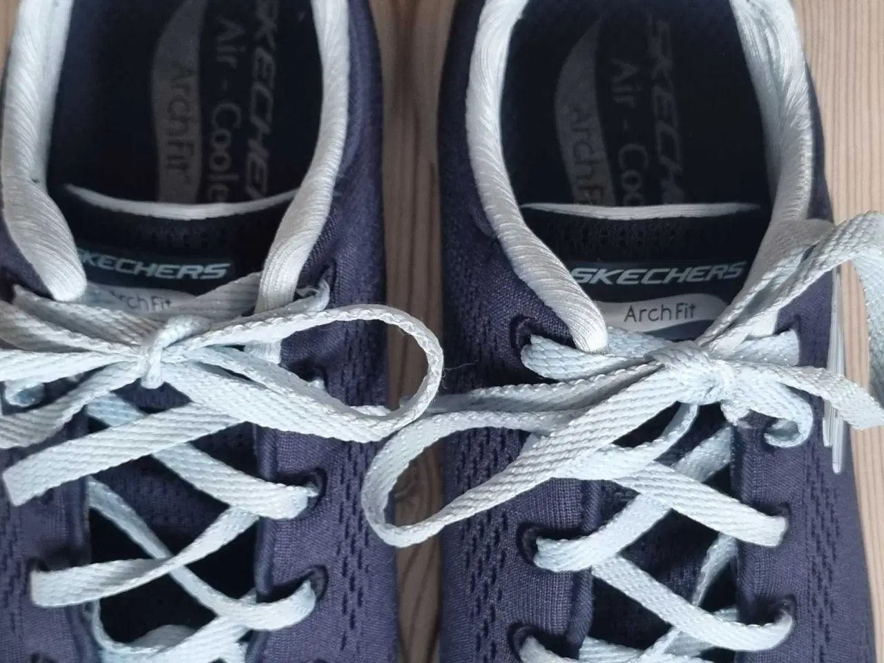 Billede 1 - Blå ArchFit Sketchers