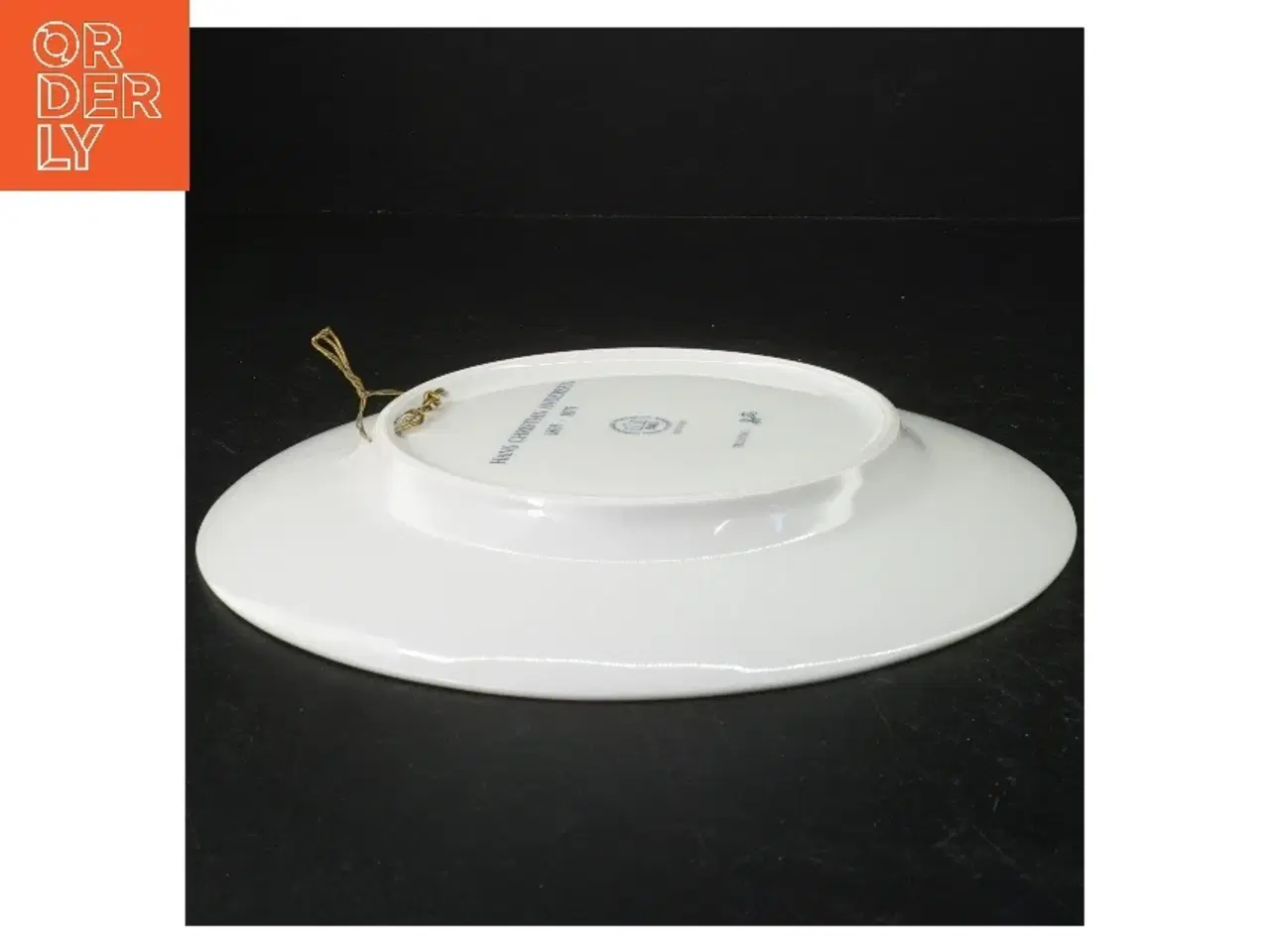 Billede 3 - Dekorativ samletallerken fra Copenhagen Porcelon (str. Ø, 24 cm)